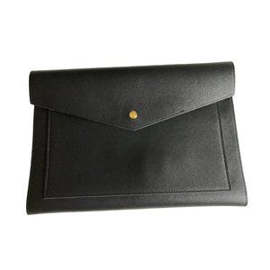 Glass Ladder Causebox Portfolio Clutch Black  13 x 10 x0.5